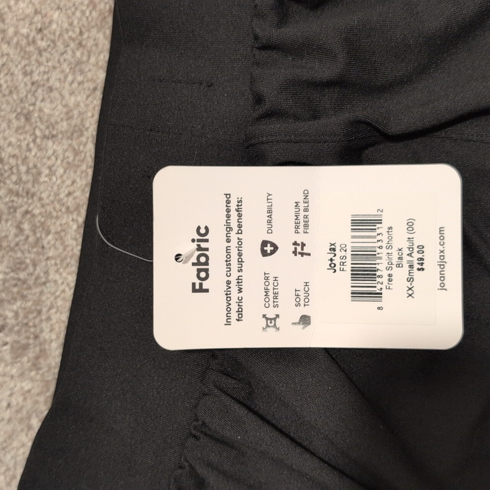 Jo+Jax Black Dance Shorts - Picture 3 of 5
